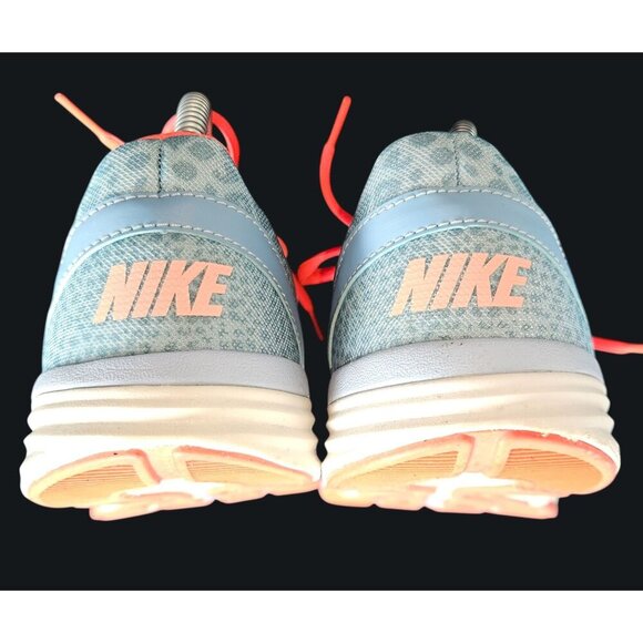 Nike Dual Fusion Womens Training Shoes Sz 9 Gray Coral Orange Athletic Sneakers - Picture 5 of 14